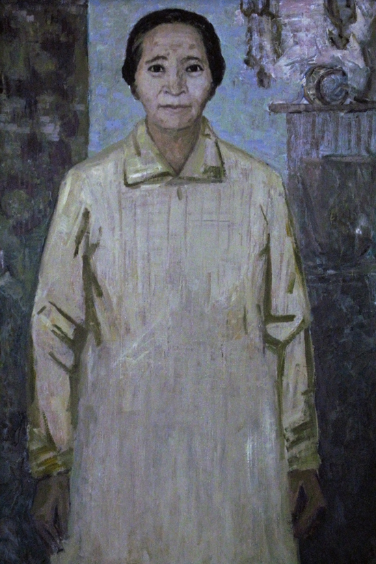 Портрет Есовой, первой комсомолки КазССР