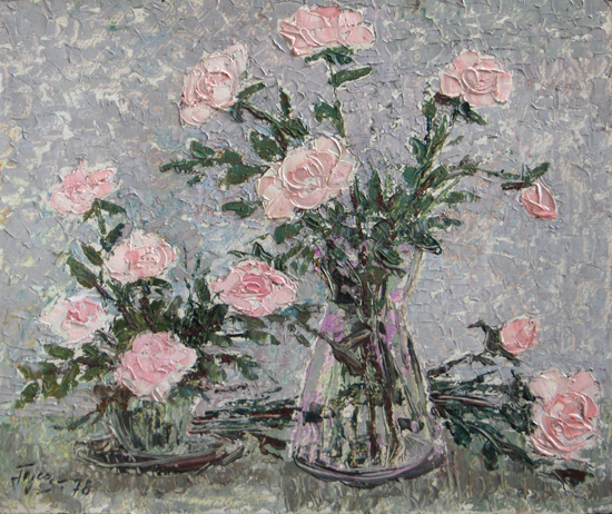 Светлые розы