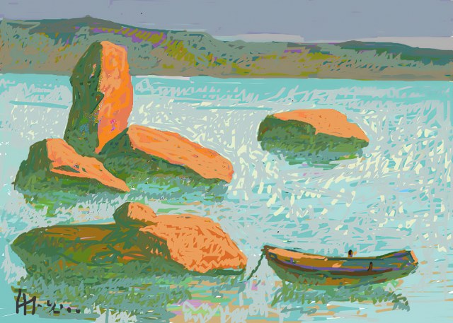 Горное озеро