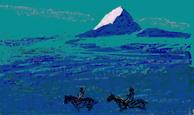 Хан-Тенгри (Предрассветная синева)