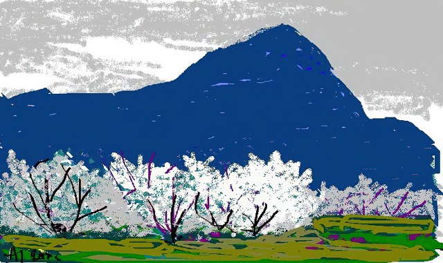 Цветущее предгорье