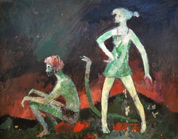 Серия «Адам и Ева». «Картина №5. Сомнение Адама»