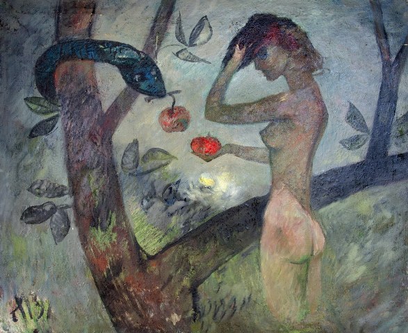 Серия «Адам и Ева». «Картина №6. Перед выбором»