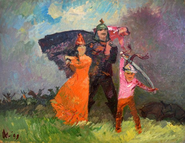 Серия «Батыры». «Эскиз №1. Победа»