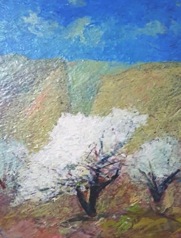 Урюк цветет