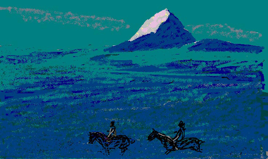 Предрассветная синева