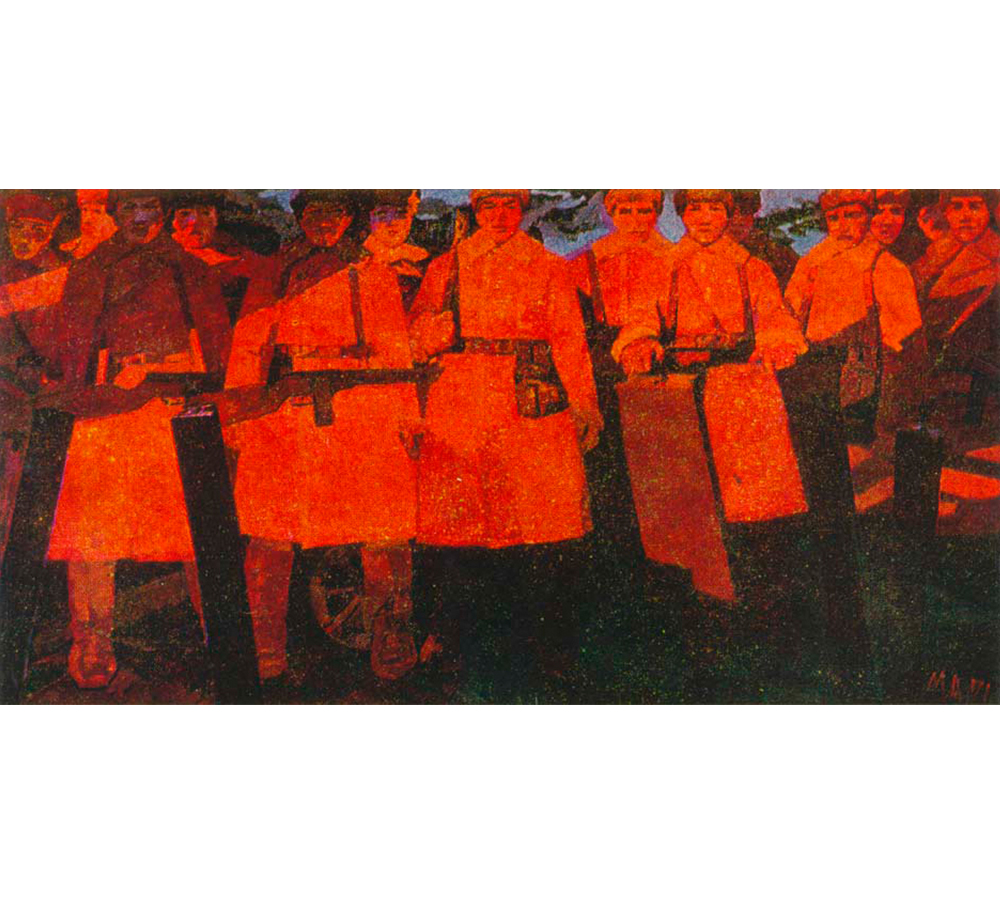 Алмаатинцы в боях за Москву