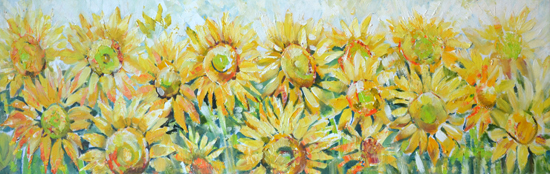 Подсолнухи