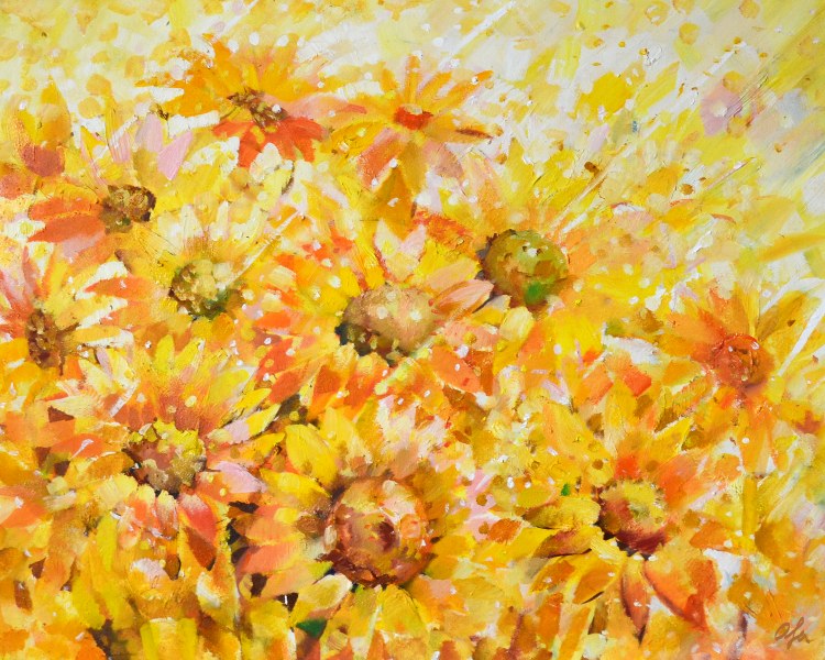 Подсолнухи