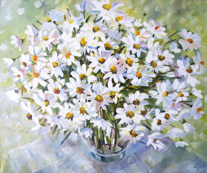 Белые лепестки