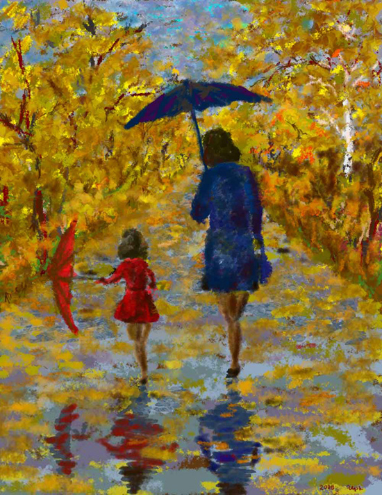 Осень. После дождя