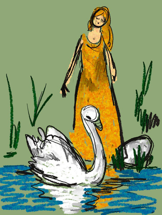 Леда и лебедь