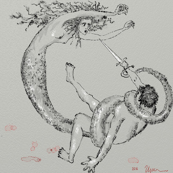 Свидание Геракла с Лернейской Гидрой